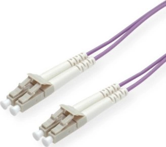 ROLINE LWL-Kabel 50/125m OM4  LC/LC  violett