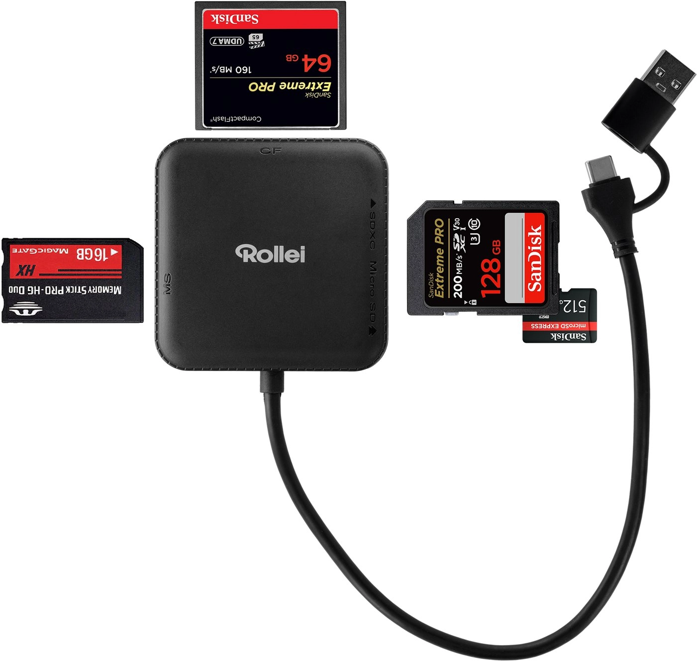 Rollei 25102 card reader USB 3