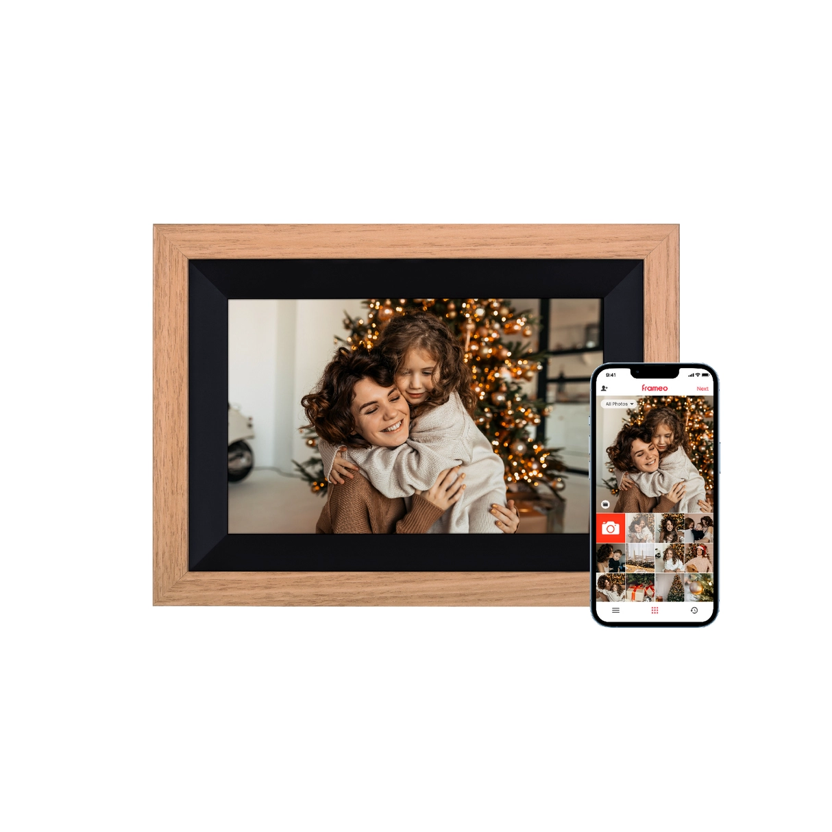 Rollei Smart Frame WiFi 105 Wooden