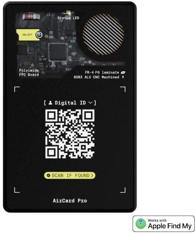 Rolling Square AirCard Pro BT Tracker