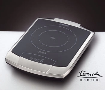 Rommelsbacher CT 2203/TC hob Black Stainless