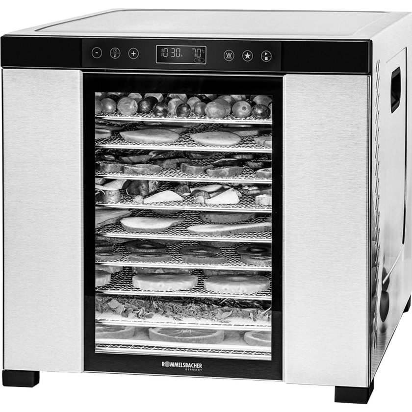 Rommelsbacher Dehydrator DA 1050 stainless steel/black