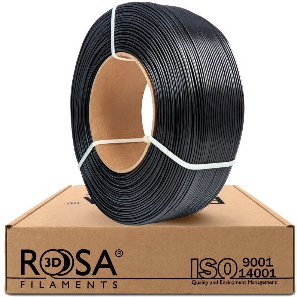 Filaments PET-G melns 1 75 mm