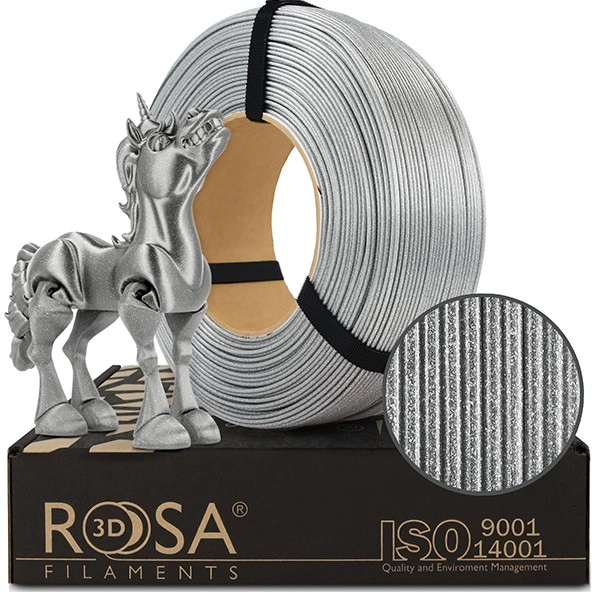Filaments PLA Galaxy Briliant Silver 1