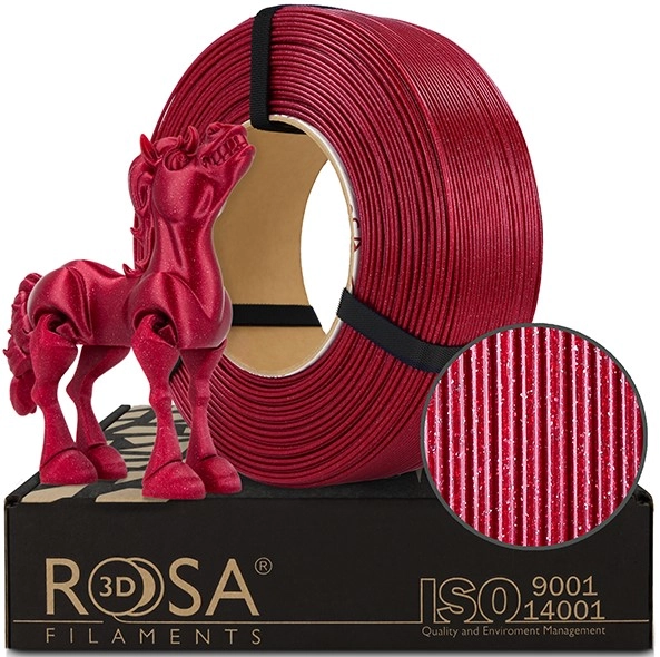 Filaments PLA Galaxy Red Wine 1