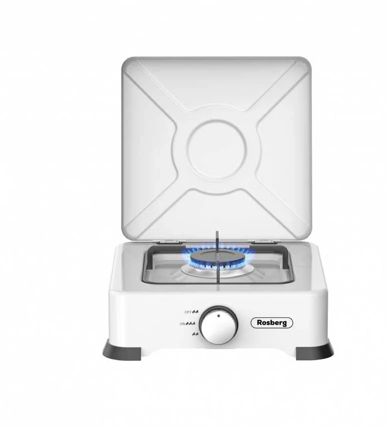 Electrolux Single-ring gas stove with lid