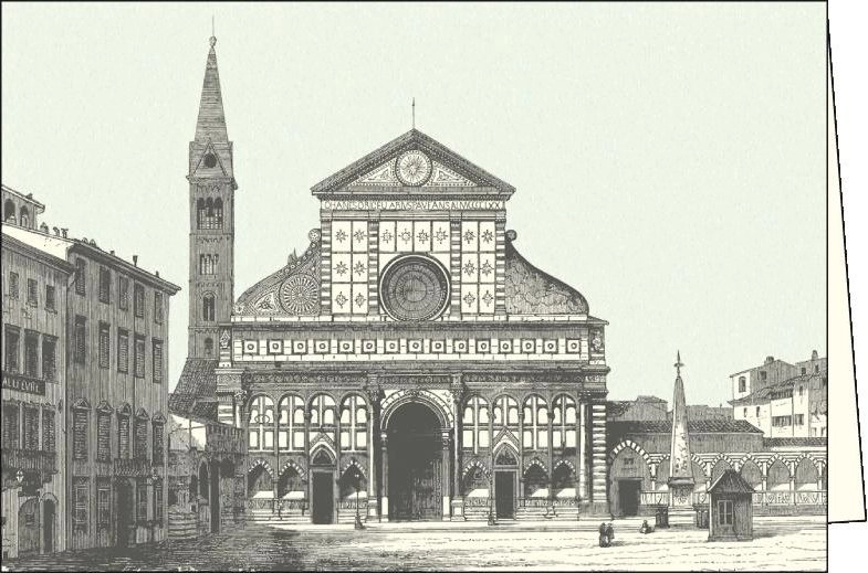 Card with envelope ITW 007 Firenze
