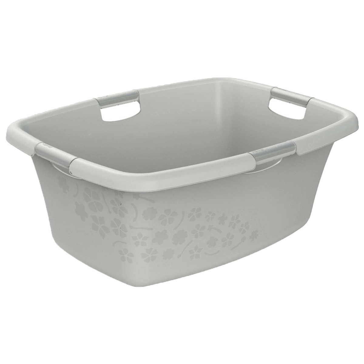 Bowl 50L with handles Flowers light