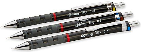 ROTRING fine pencil Tikky set of