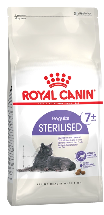 Royal Canin Sterilised 7+ cats dry