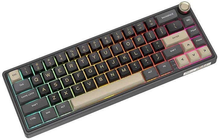 ROYAL KLUDGE R65 Phantom Gaming Keyboard Brown slēdzis