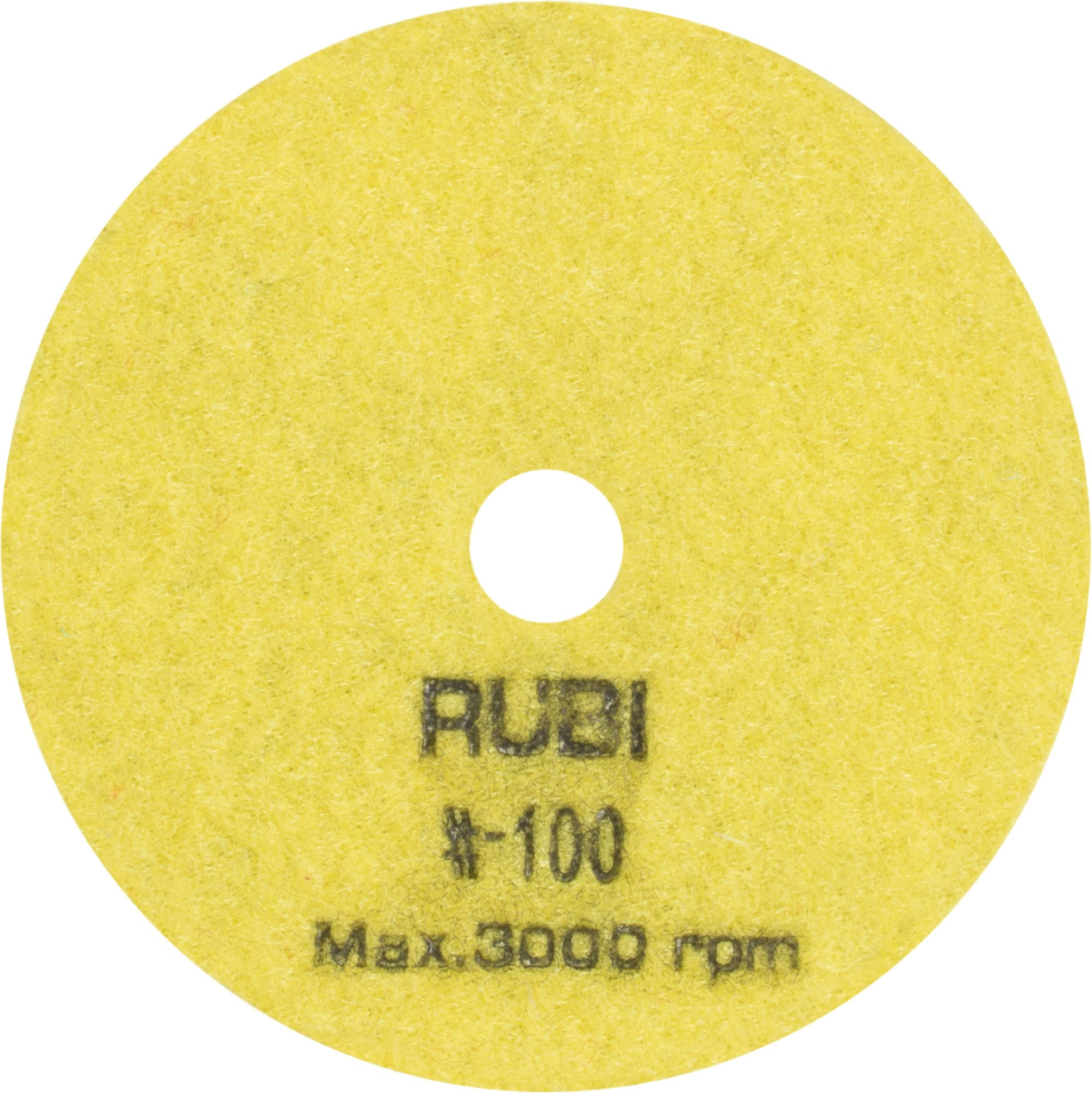Rubi Dry polishing disc grit 100
