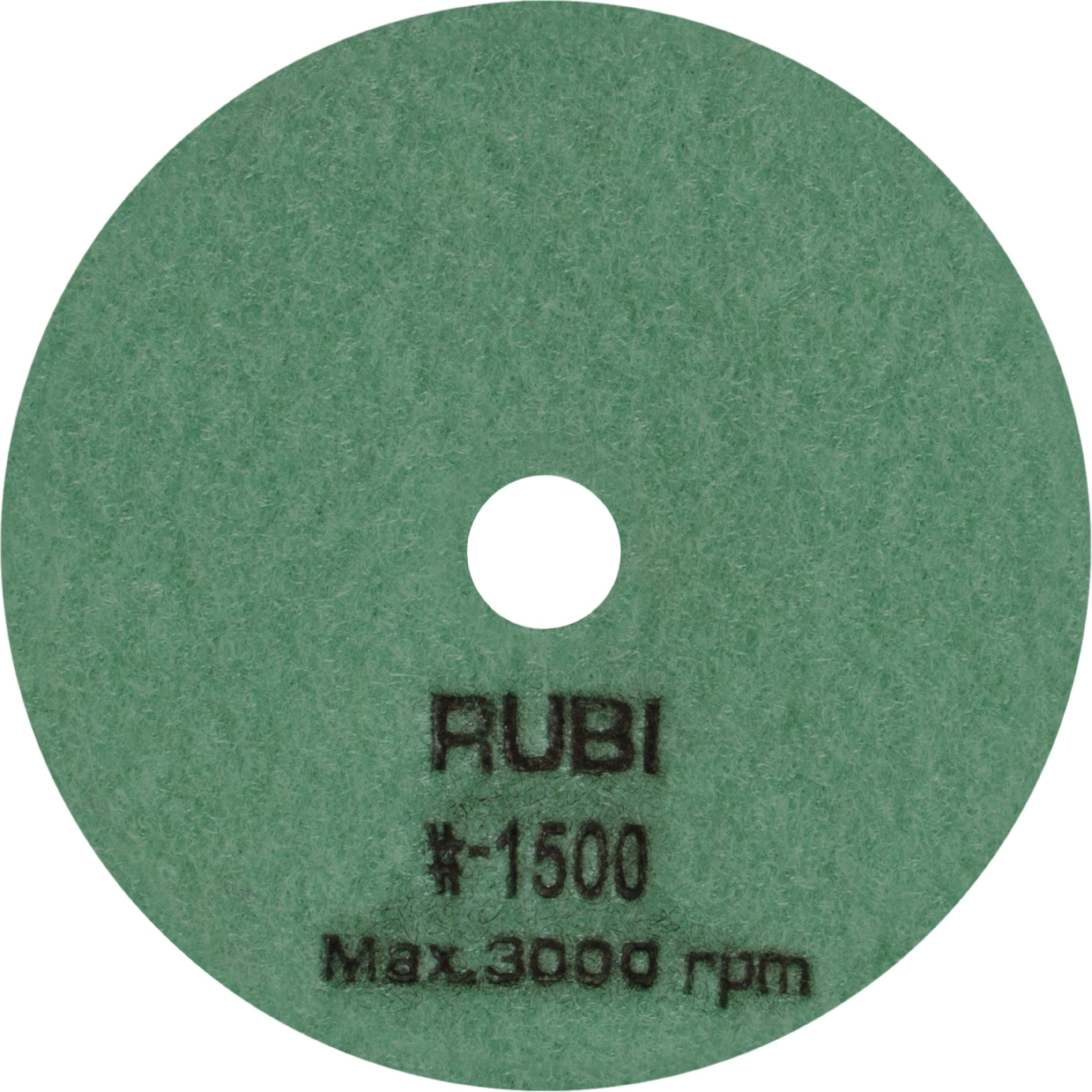Rubi Dry polishing disc granulation 1500
