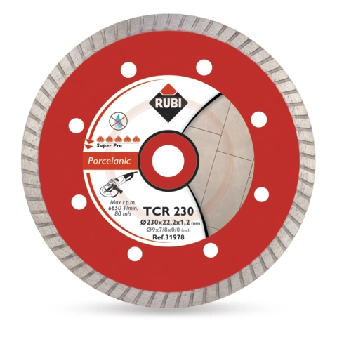 RUBI DIAMOND BLADE TCR 125 SUPERPRO