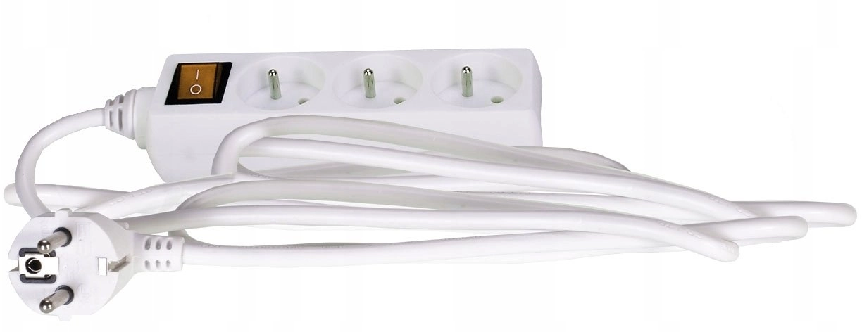 Extension cable PM/3-3-5M+W 3x1.5 WHITE