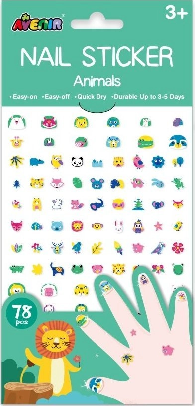 Nail stickers - Animals 478569 6920773381820