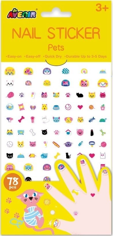 Nail stickers - Pets 478573 6920773381875