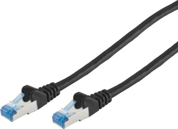 Patchkabel CAT6a RJ45 S/FTP 2m black