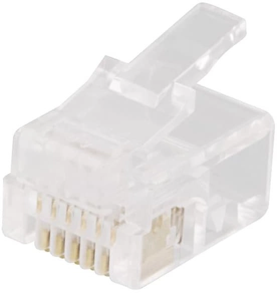 S-Impuls Western Stecker RJ45 8P8C vergoldet