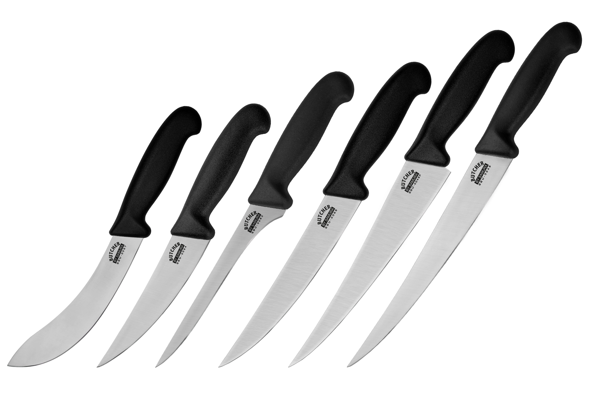 SAMURA 6 nažu komplekts Butcher SBU-0260