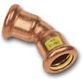 SANHA Press Gas copper arc 45°