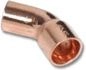 SANHA Nipple arch 5040 copper 45°