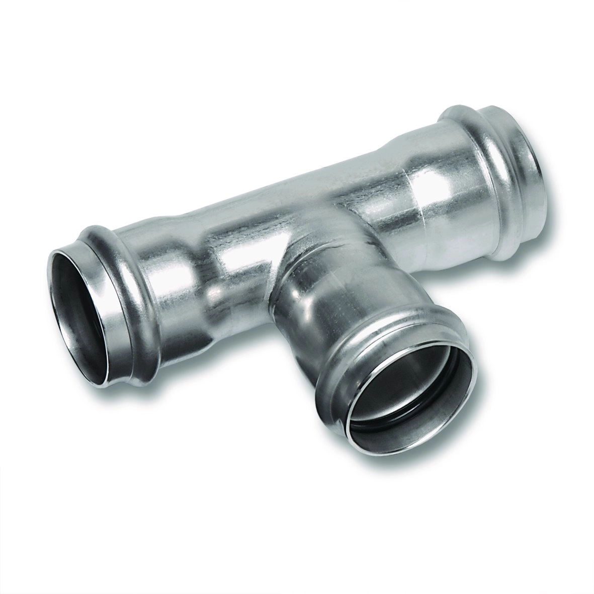 SANHA Reducing tee SANHA-NIROSAN-Stahl noble d35x22x35SANHA