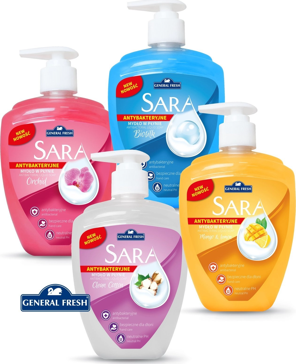 SARA Mydło w płynie Sara 500ml