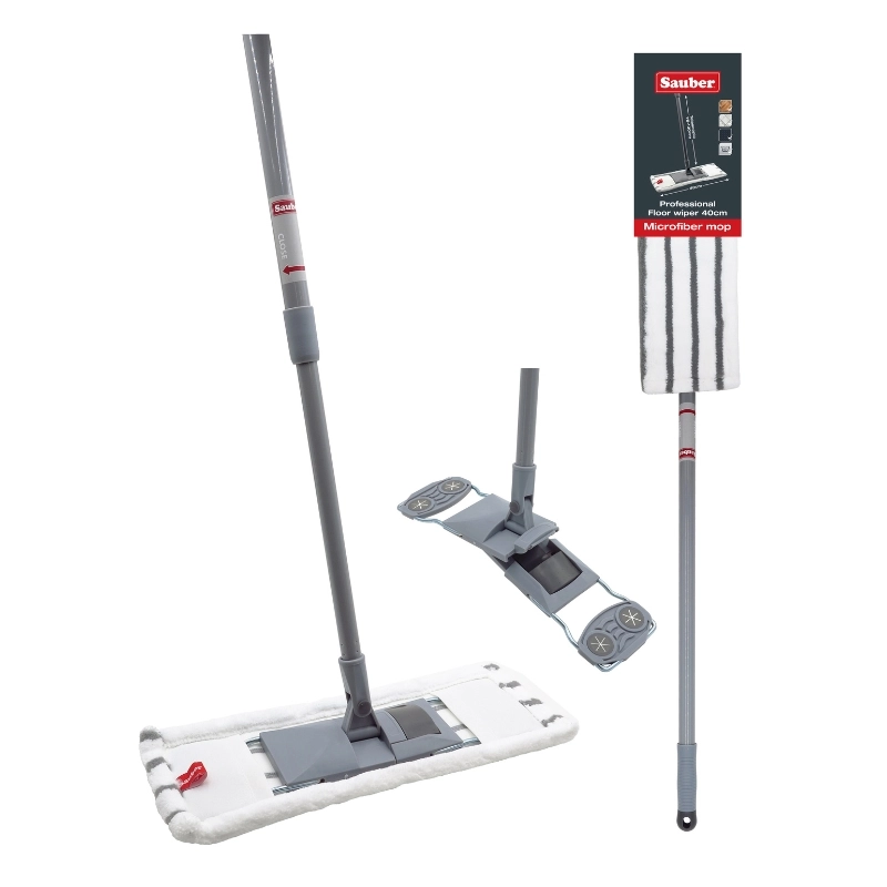 Floor brush 40cm with telescopic handle