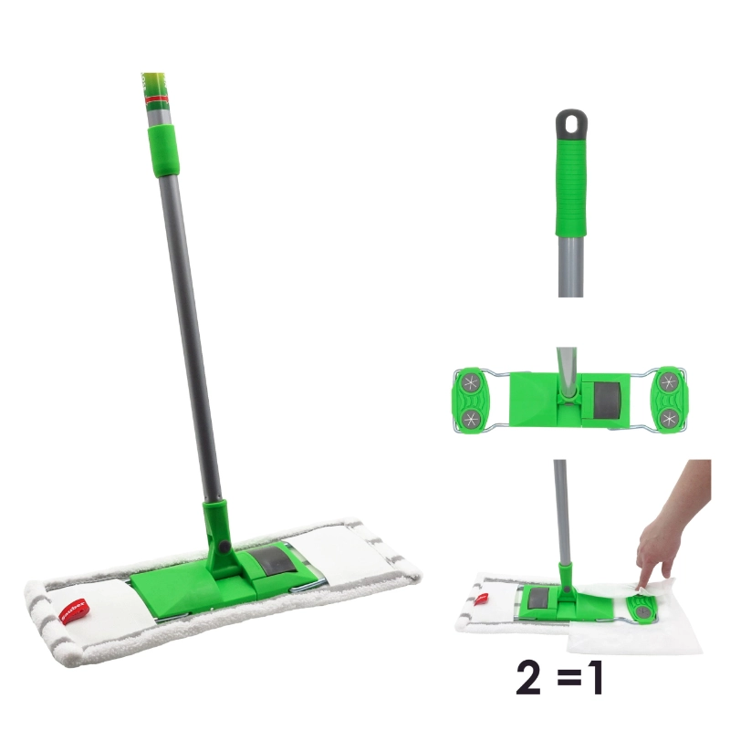Floor brush 60cm with telescopic handle