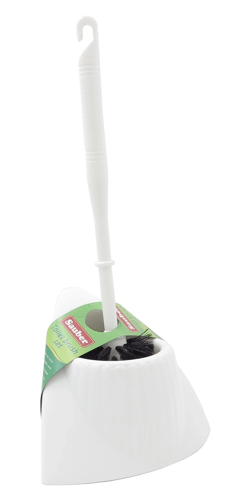 SAUBER Toilet brush with holder corner