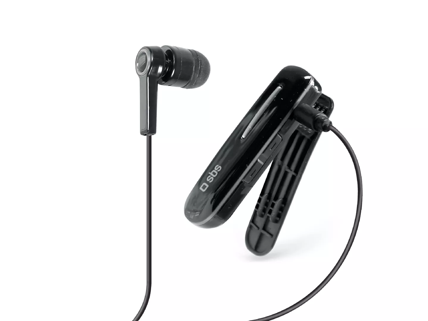 SBS TECLIPHEADSETBTK headphones/headset Wireless In-ear USB