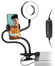 SBS Mobile Ring Light Tripod Swivel