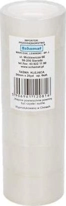 SCHEMAT Taśma klejąca 24mmx18 3m (6szt)