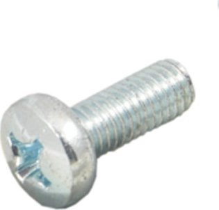 SCHROFF lens screw M6 galvanized -