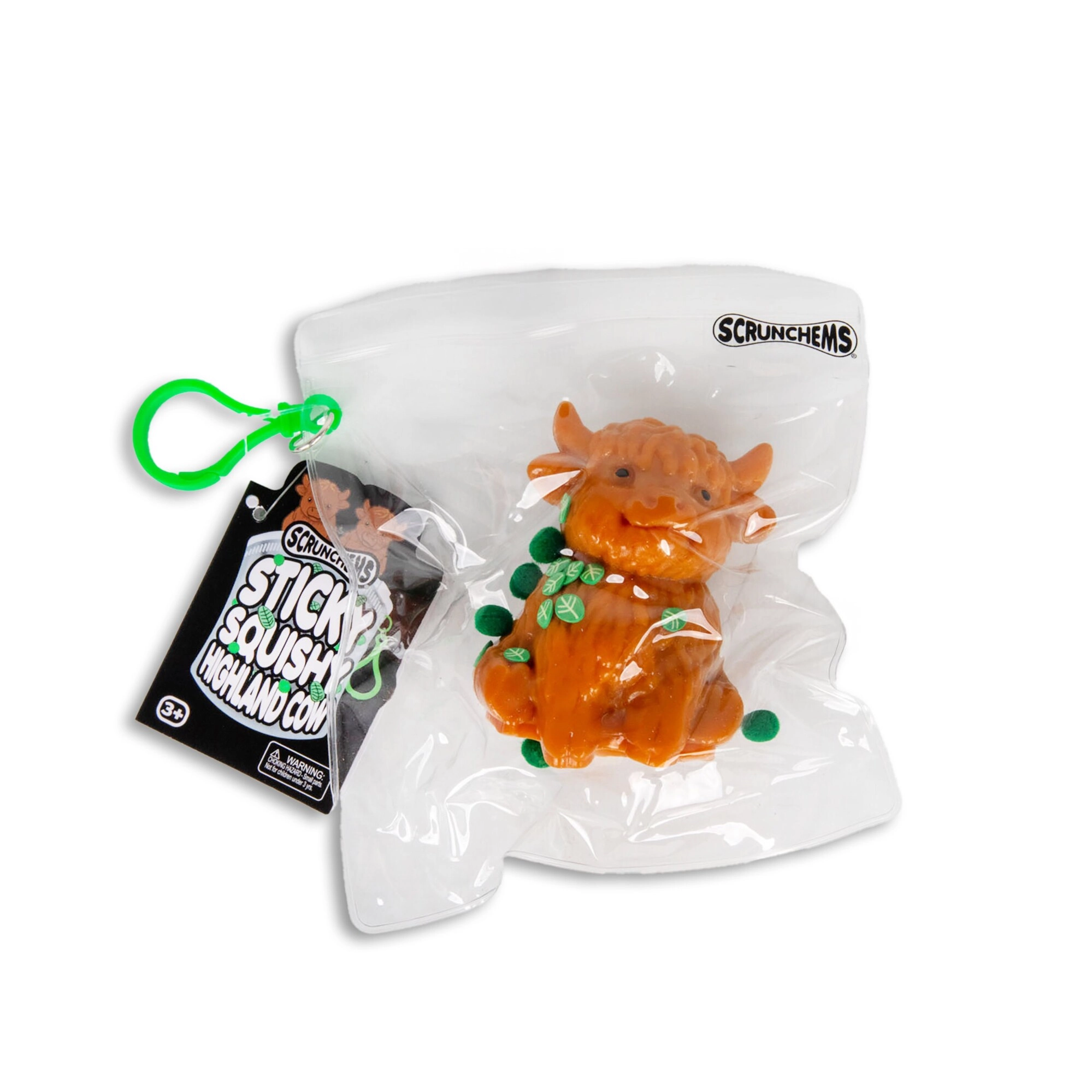 SCRUNCHEMS - Sticky Squishy Highland Cow