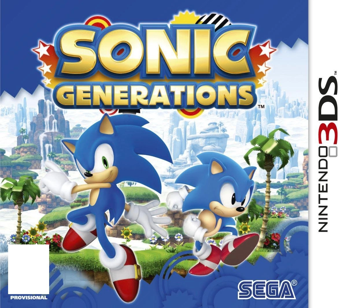 SEGA Sonic Generations 3DS English Nintendo
