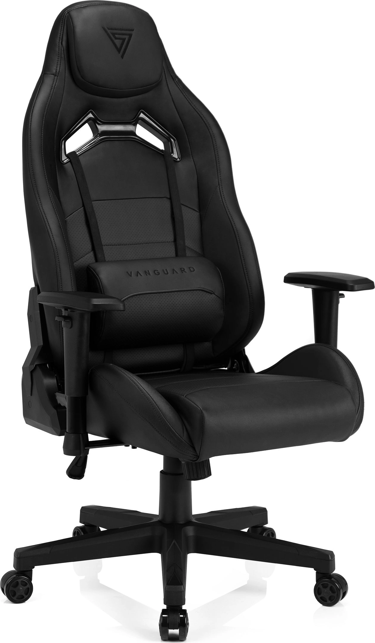 SENSE7 Vanguard armchair - leather  black