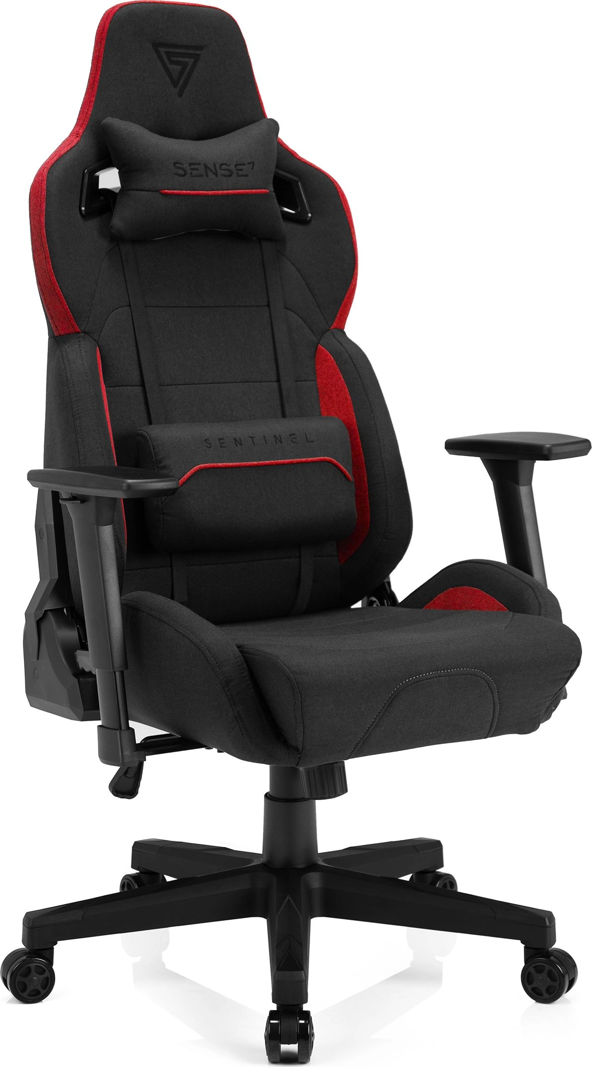 SENSE7 Sentinel fabric armchair  black and