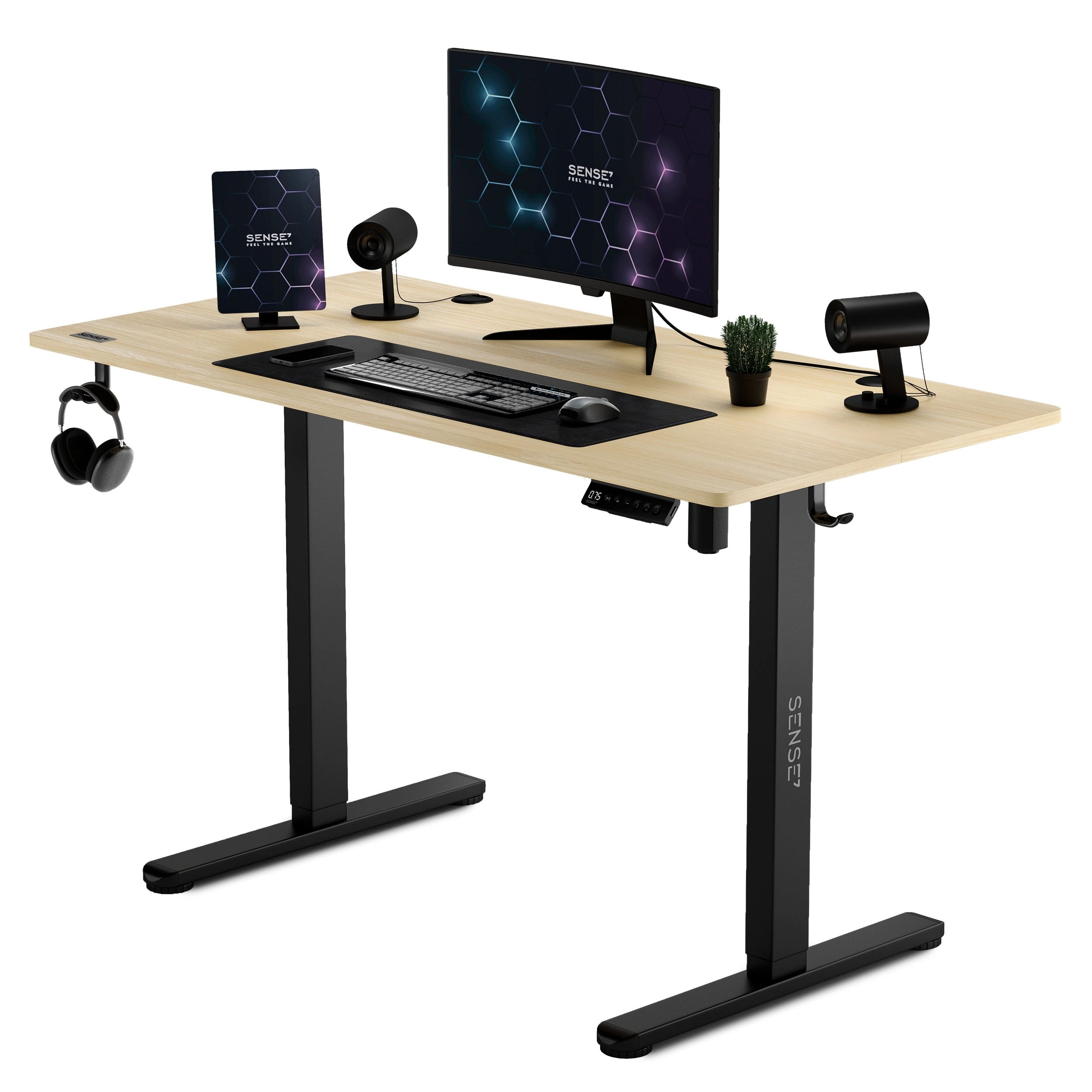 SENSE7 electric table Nojo 120x60 Black