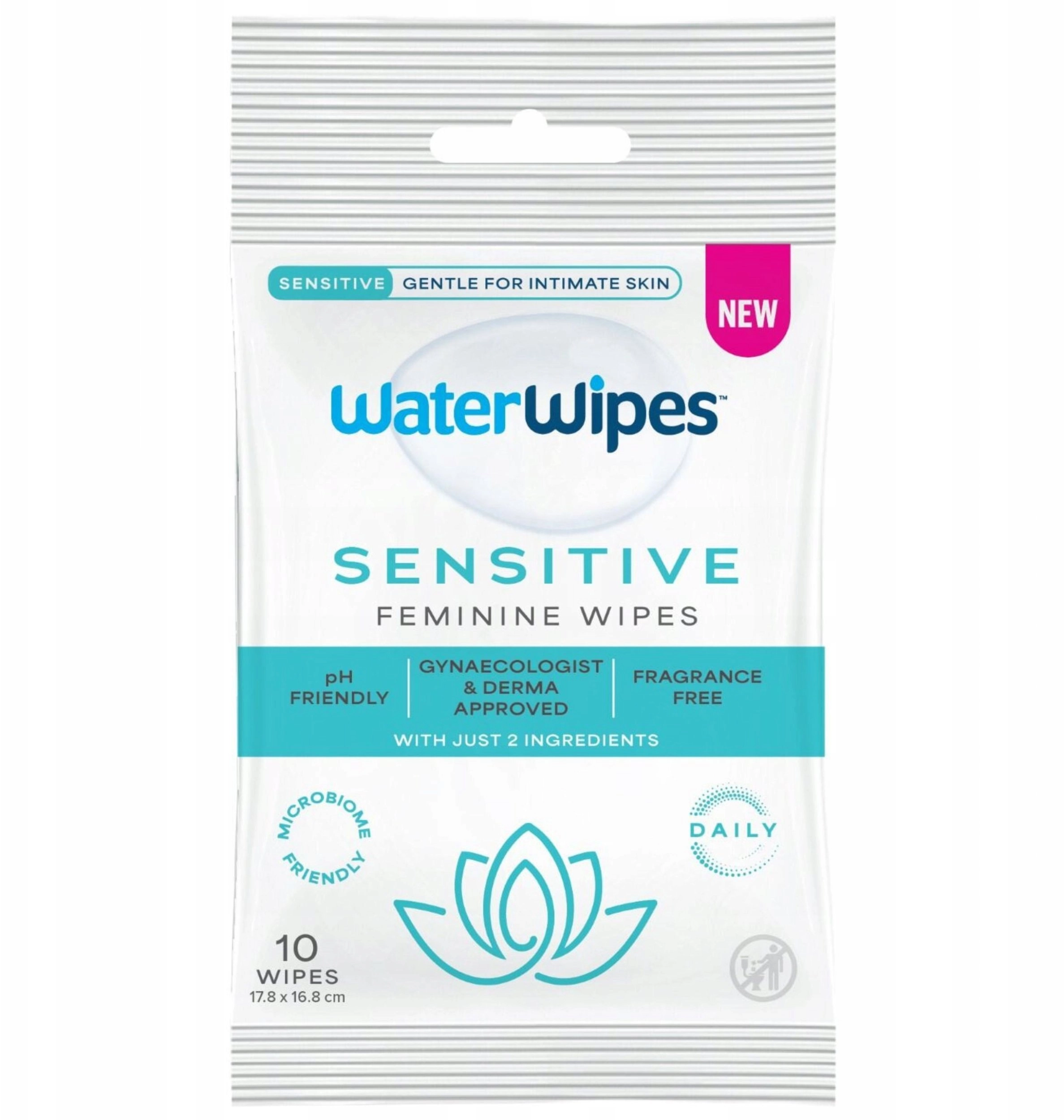 WATERWIPES_Fem Care Sensitive wet wipes for