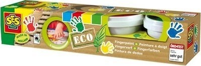 SES Creative Eco fingerpaint 4 colours