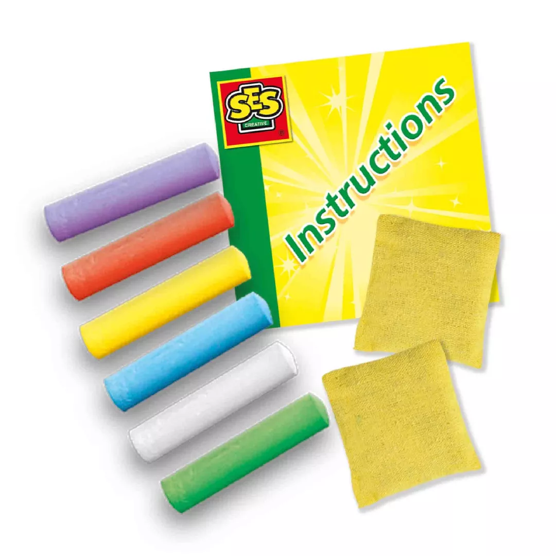 SES Creative Playground chalk 6 pack