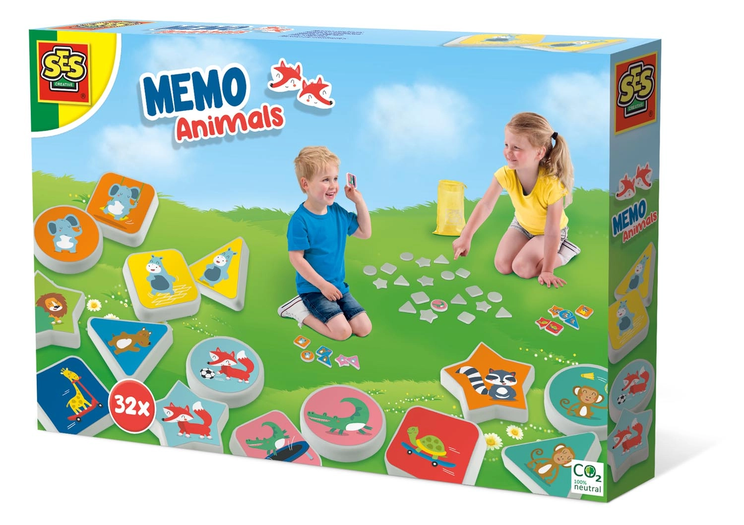 SES Creative Memo animals 8710341022334