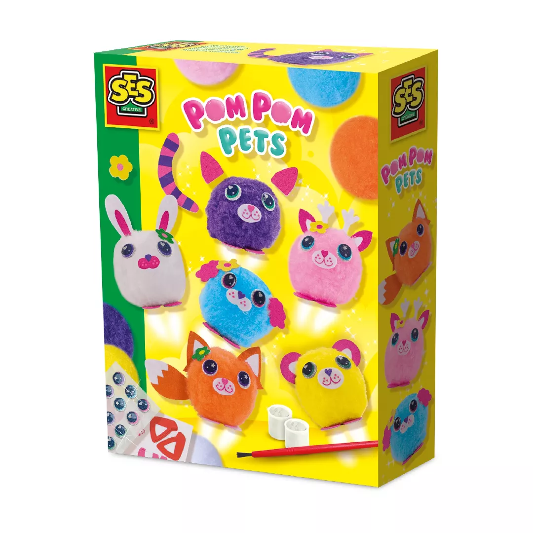 SES Creative Pom pom pets S14789