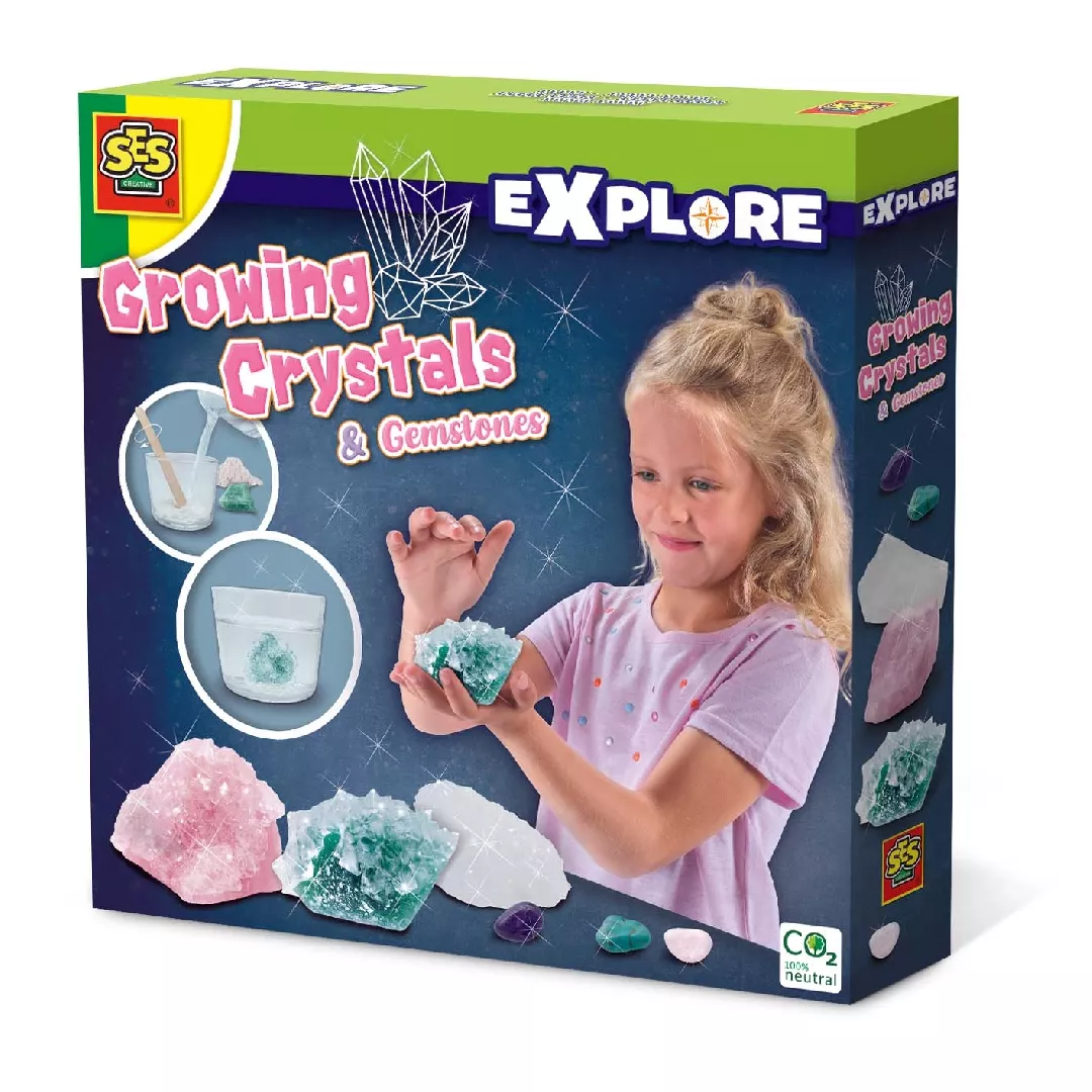SES Creative Explore Growing crystals and