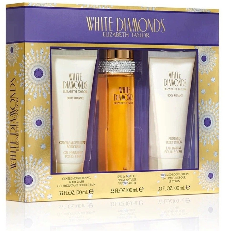 SET ELIZABETH TAYLOR White Diamonds EDT