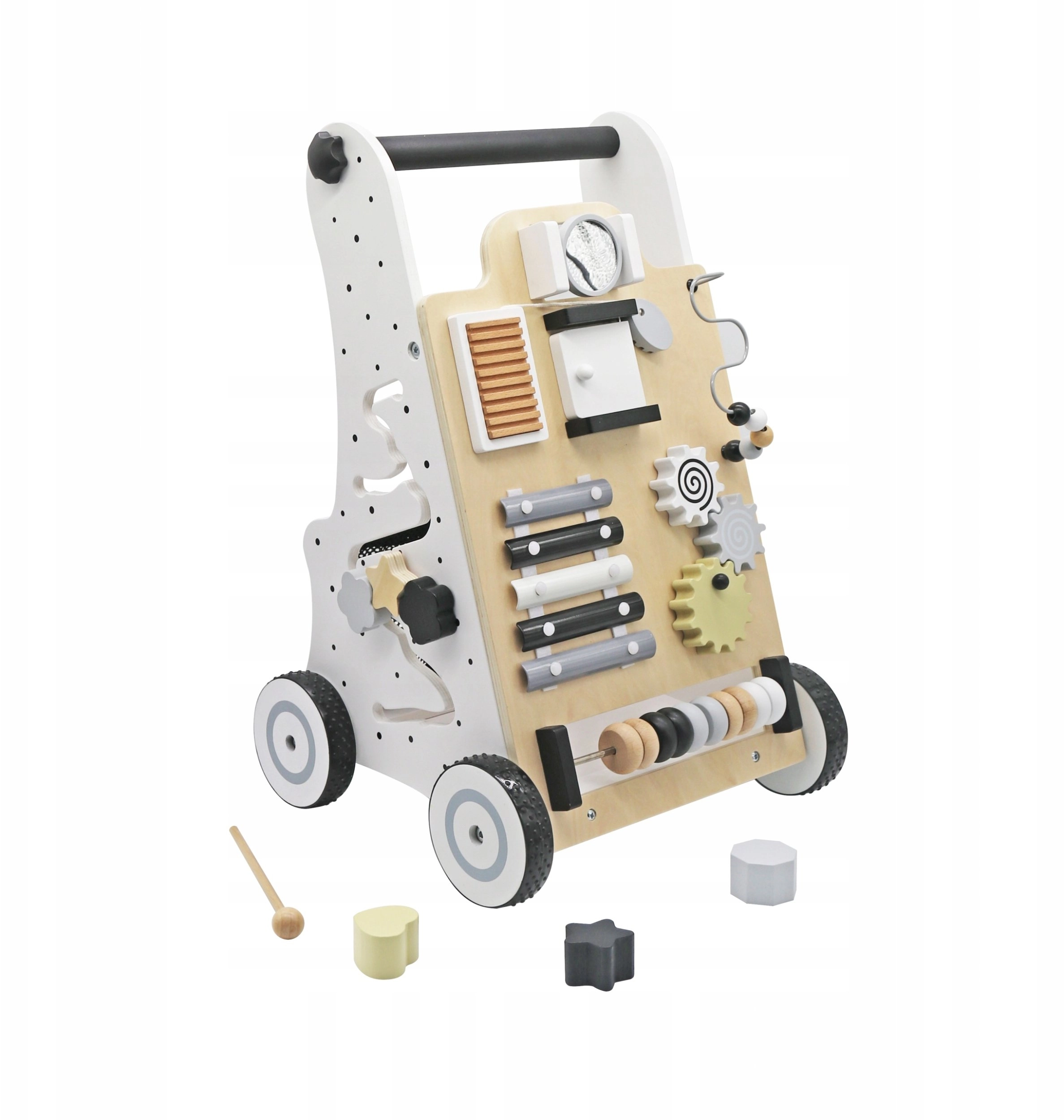 SFD B70N WOODEN BABY WALKER SENSORY
