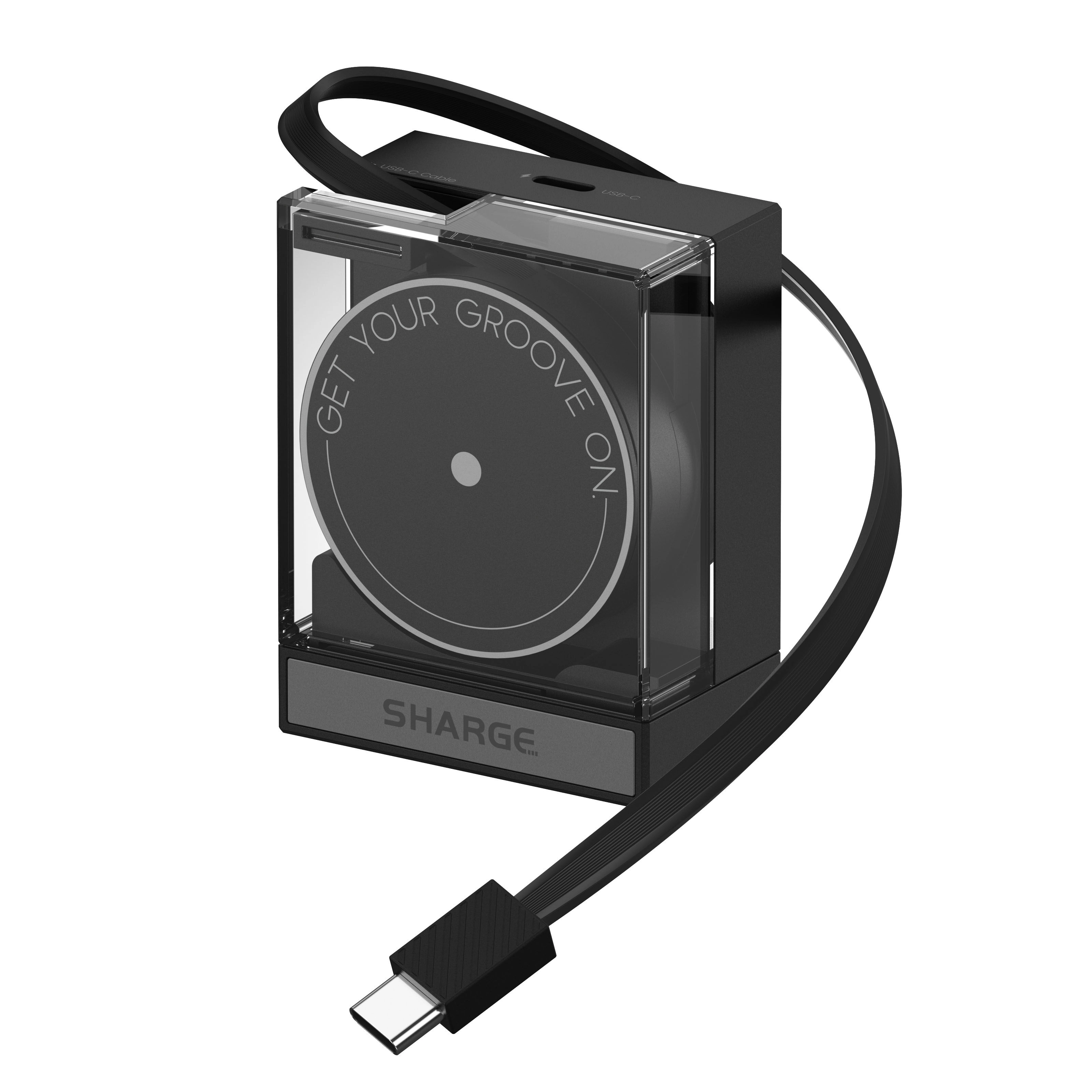 SHARGE Retractable 65 GaN-Ladegerät 65W 2x