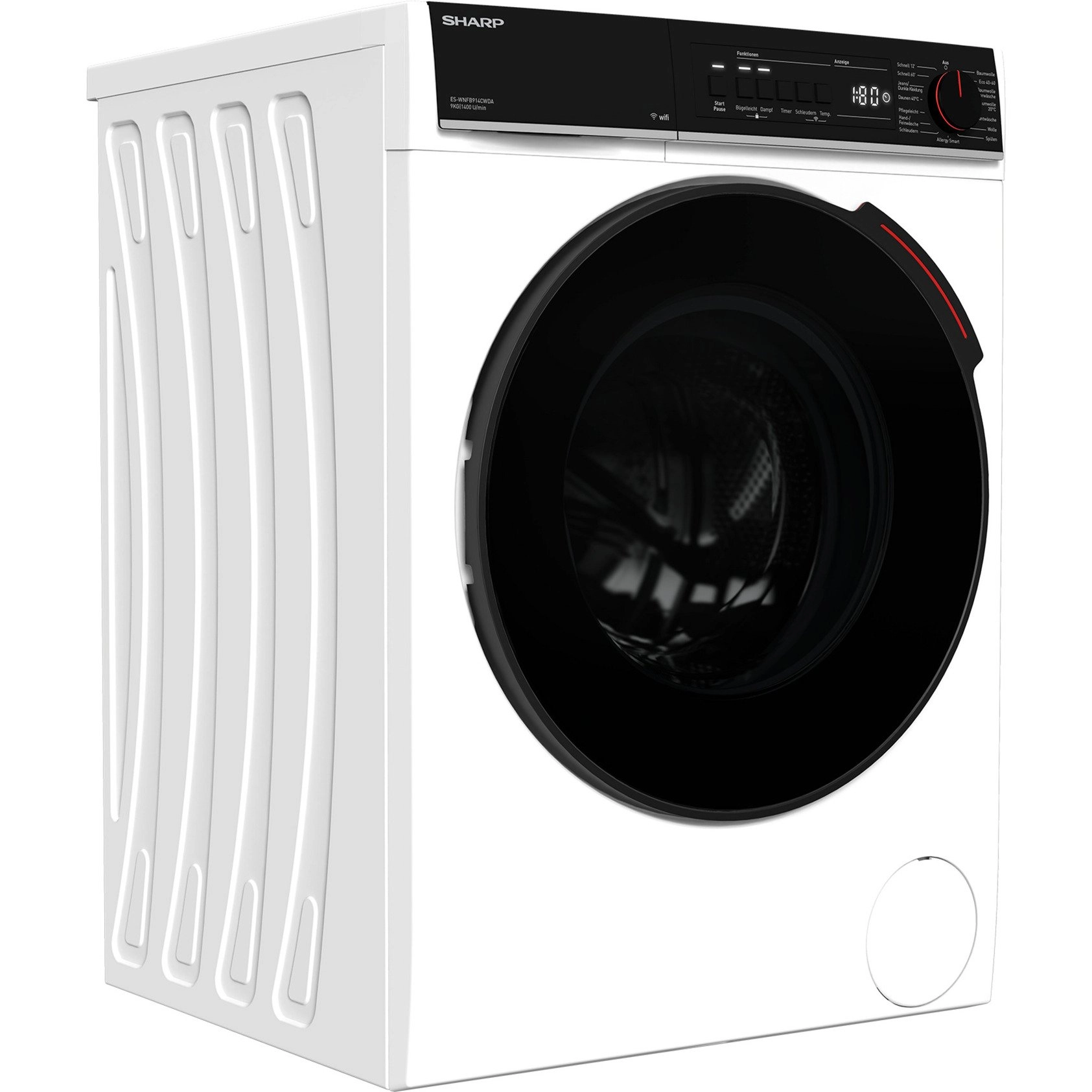 Sharp ES-WNFB914CWDA-DE Washing Machine WiFi Advanced